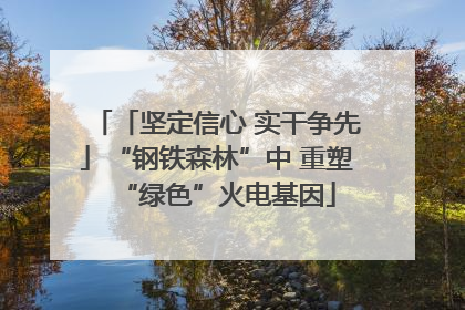 「坚定信心 实干争先」“钢铁森林”中 重塑“绿色”火电基因