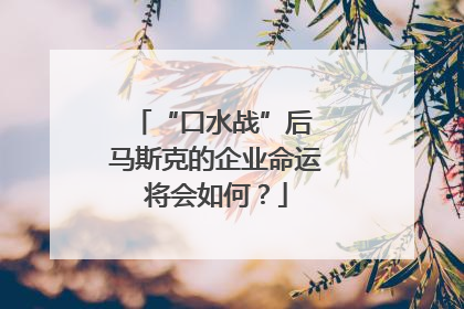 “口水战”后 马斯克的企业命运将会如何？