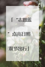 “志愿蓝”点亮日照双节出行