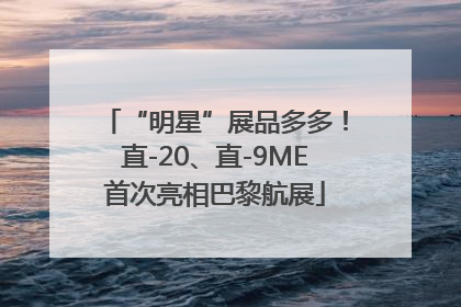 “明星”展品多多！直-20、直-9ME首次亮相巴黎航展