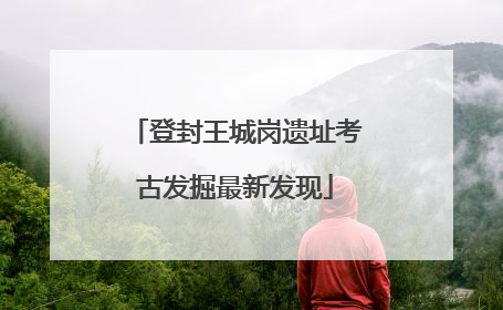 登封王城岗遗址考古发掘最新发现