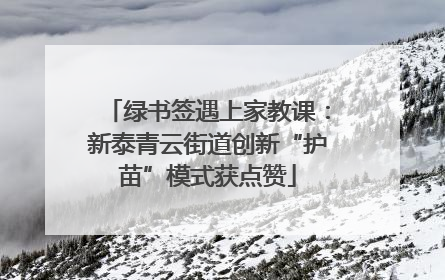 绿书签遇上家教课：新泰青云街道创新“护苗”模式获点赞