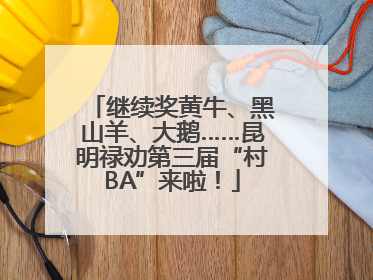 继续奖黄牛、黑山羊、大鹅……昆明禄劝第三届“村BA”来啦！