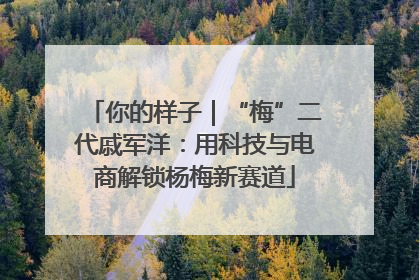 你的样子｜“梅”二代戚军洋：用科技与电商解锁杨梅新赛道