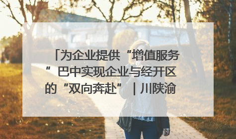 为企业提供“增值服务”巴中实现企业与经开区的“双向奔赴”｜川陕渝网络名人巴中行