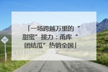 一场跨越万里的“甜蜜”接力：甬库“团结瓜”热销全国