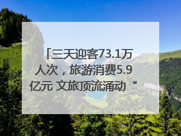 三天迎客73.1万人次，旅游消费5.9亿元 文旅顶流涌动“江宁style”