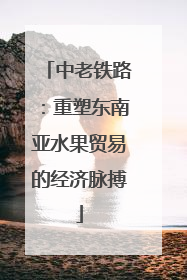 中老铁路：重塑东南亚水果贸易的经济脉搏