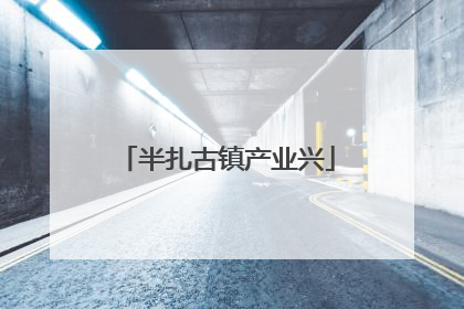 半扎古镇产业兴