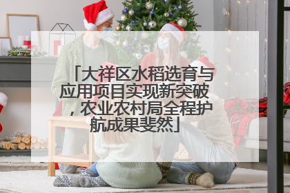 大祥区水稻选育与应用项目实现新突破，农业农村局全程护航成果斐然