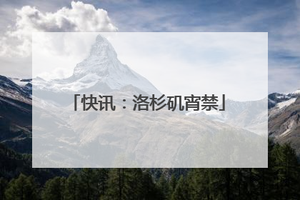 快讯：洛杉矶宵禁