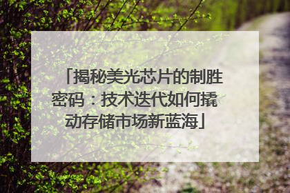 揭秘美光芯片的制胜密码：技术迭代如何撬动存储市场新蓝海