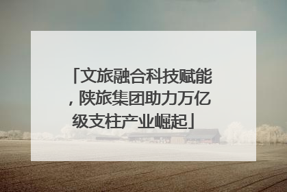 文旅融合科技赋能，陕旅集团助力万亿级支柱产业崛起