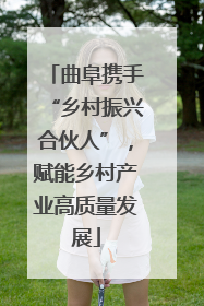 曲阜携手“乡村振兴合伙人”，赋能乡村产业高质量发展