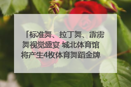 标准舞、拉丁舞、霹雳舞视觉盛宴 城北体育馆将产生4枚体育舞蹈金牌｜世运会探馆行