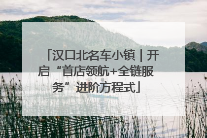 汉口北名车小镇｜开启“首店领航+全链服务”进阶方程式