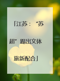江苏：“苏超”踢出文体旅新配合