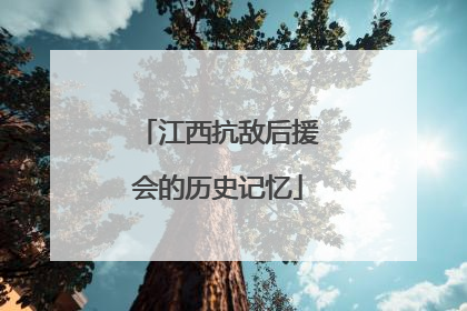 江西抗敌后援会的历史记忆