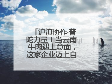 沪滇协作·普陀力量〡当云南牛肉遇上意面，这家企业迈上自研发展快车道