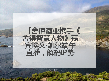 舍得酒业携手《舍得智慧人物》嘉宾埃文·凯尔端午直播，解码IP势能转化市场销量的有效路径