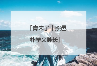青未了丨照邑朴学文脉长