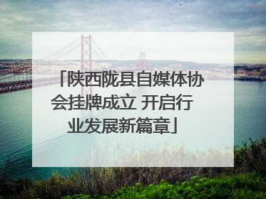 陕西陇县自媒体协会挂牌成立 开启行业发展新篇章