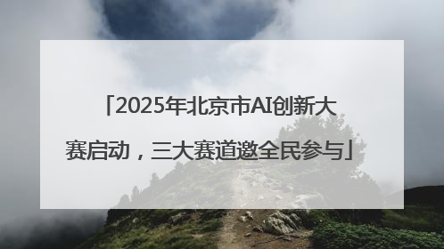 2025年北京市AI创新大赛启动，三大赛道邀全民参与