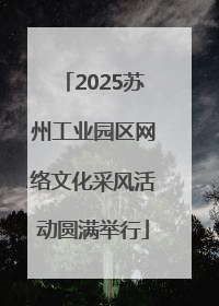 2025苏州工业园区网络文化采风活动圆满举行