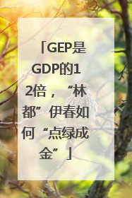 GEP是GDP的12倍，“林都”伊春如何“点绿成金”